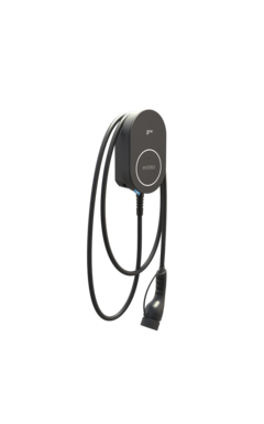 go-e Charger PRO with a cable