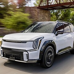 Kia EV9 Front View