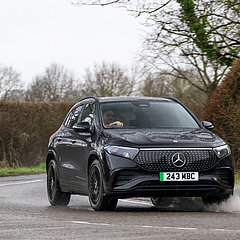 Mercedes EQA outside