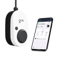 go-e Charger Gemini 11 kW smartphone combo