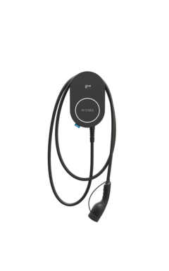 go-e Charger PRO with a cable