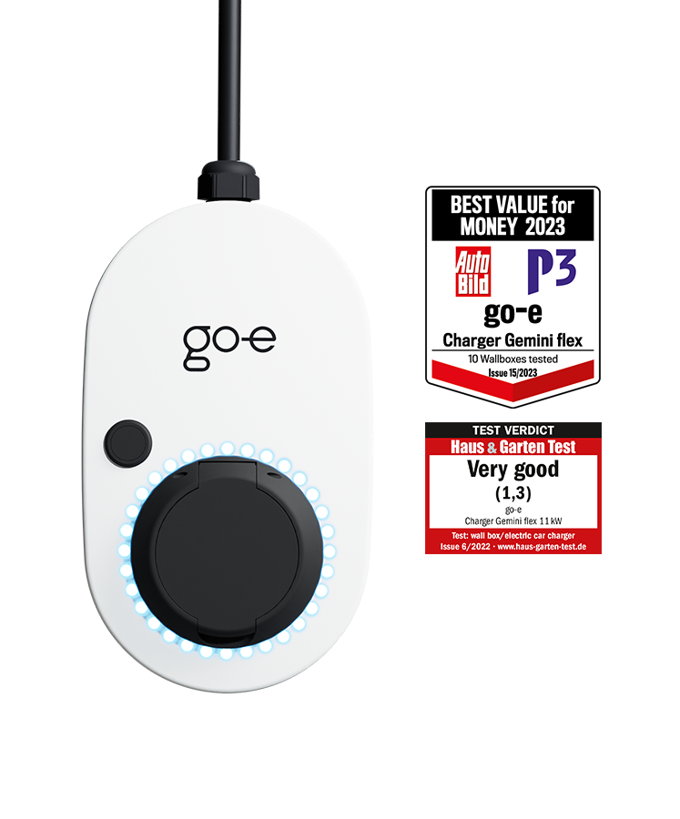 GO-E HOME Chargeur mobile réglable 2,3 à 22kW - Wifi - RFID - Belgique  Suisse - réf. CH-02-00-1 - Borne de recharge mobile - prise industrielle -  Carplug