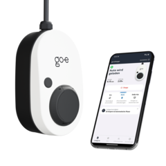 go-e Charger Gemini 11 kW smartphone combo