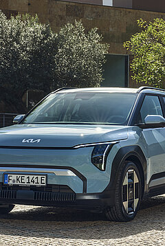 Kia EV3 vooraanzicht