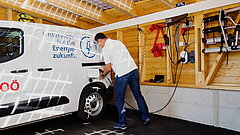 Firmenwagen mit go-e Charger zuhause laden
