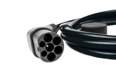 go-e 7,4 kW Type2 on Type1 cable