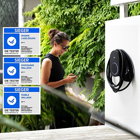go-e Charger CORE mit Testsiegel