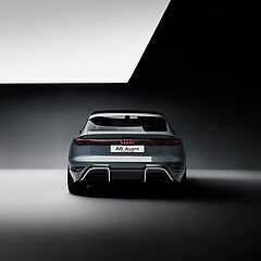 Audi A6 Avant e-tron Heckansicht