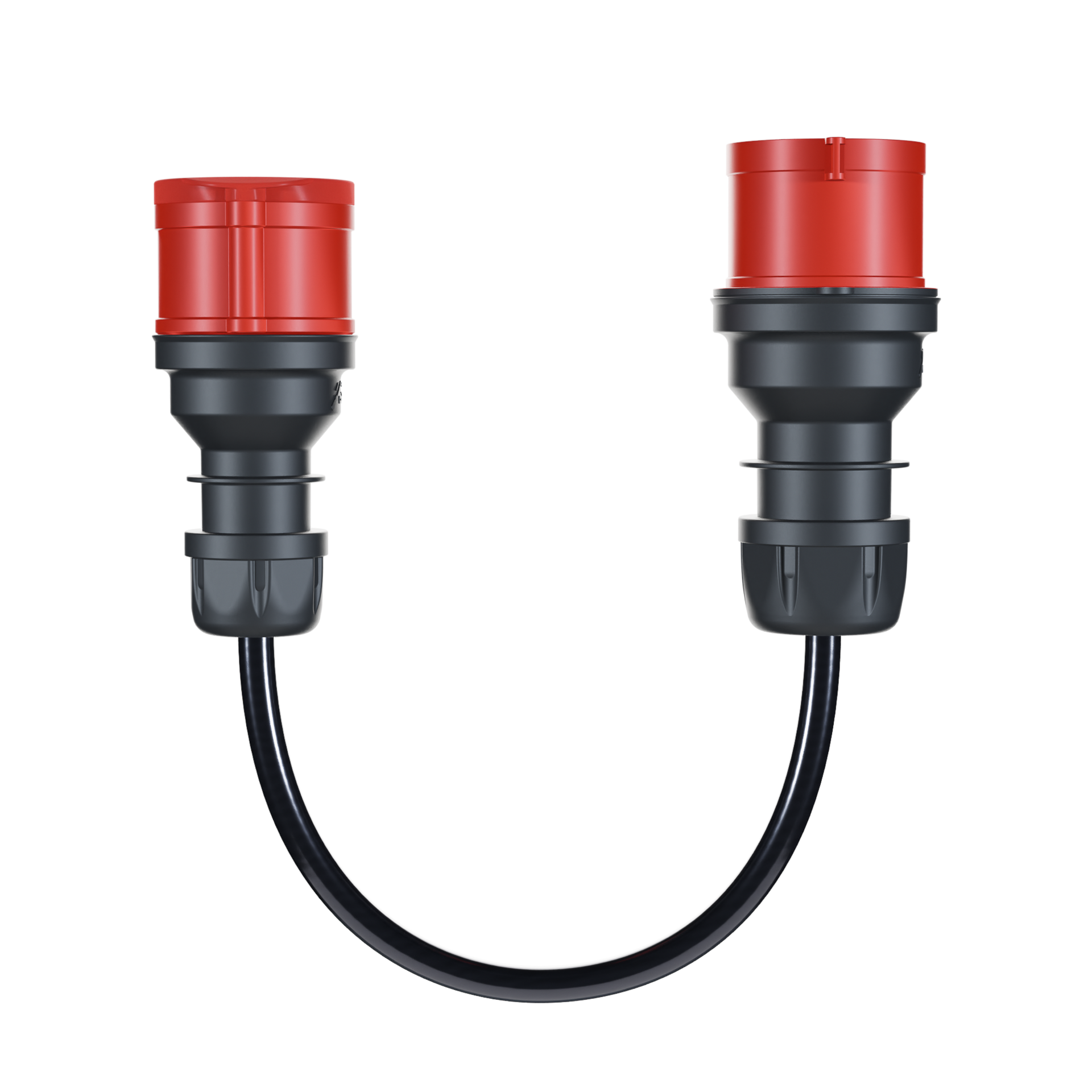 Adapter go-e Charger Gemini flex 11 kW on CEE red 32A