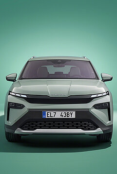Škoda Elroq vooraanzicht