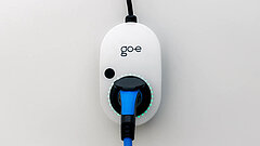go-e Charger grüne LED-Leuchten
